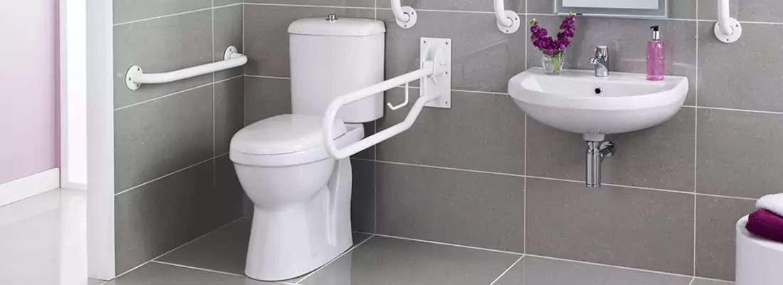 Modern Handicap Bathroom Solutions with Safety Features in Tampa, FL